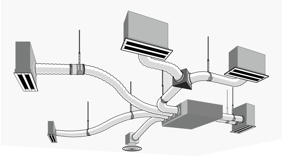 ダクトの部材選定は、計算が大変!選択肢から条件を選ぶだけの、手軽な方法をご紹介。