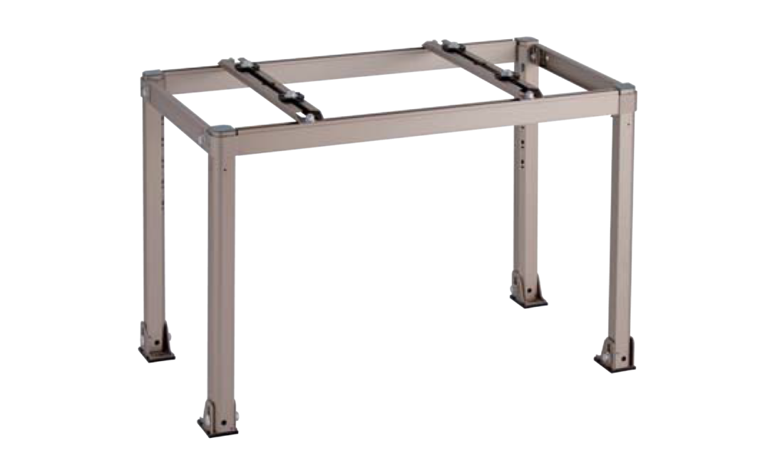 室外機の置台の素材はどれが適切？鉄、アルミ、ステンレスそれぞれの特長